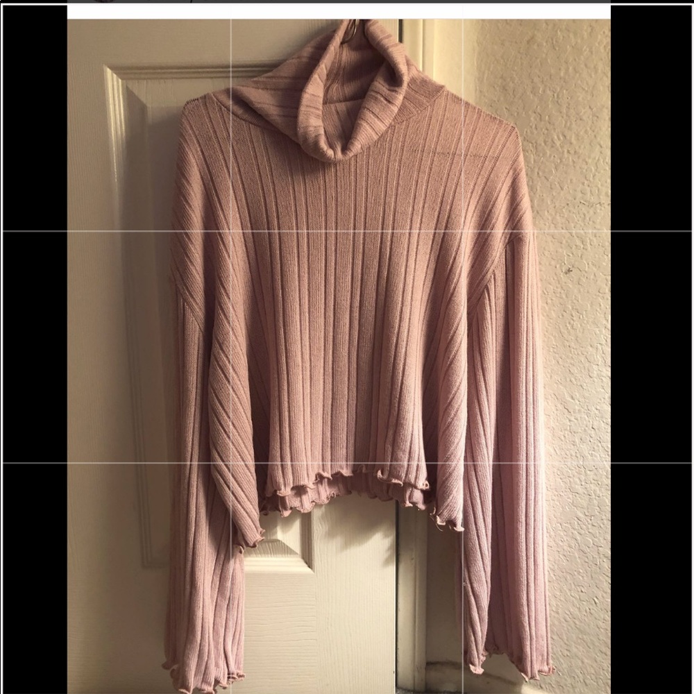 Light Weight Pink TurtleNeck